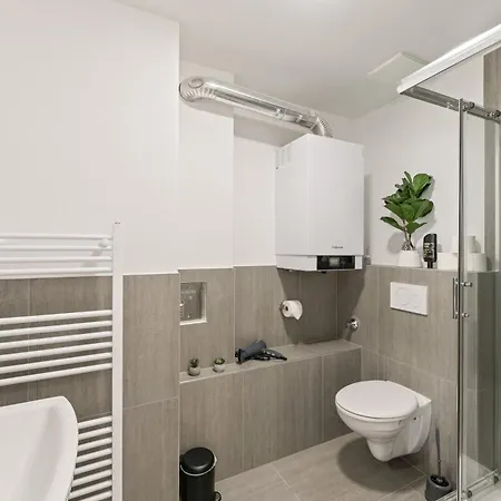 Διαμέρισμα Krelax Urban Gold - 4 Bedrooms - Balcony - Large Parking Space - Smart Tvs - Location - Up To 8 Guests